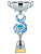 Кубок наградной в стиле гжельской росписи – KM3049